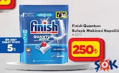 FİNİSH QUANTUM BULAŞIK MAKİNESİ TABLETİ KAPSÜLÜ 50'Lİ